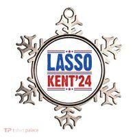 Lasso Kent 2024 Distressed Politcal Ornament thumb 0