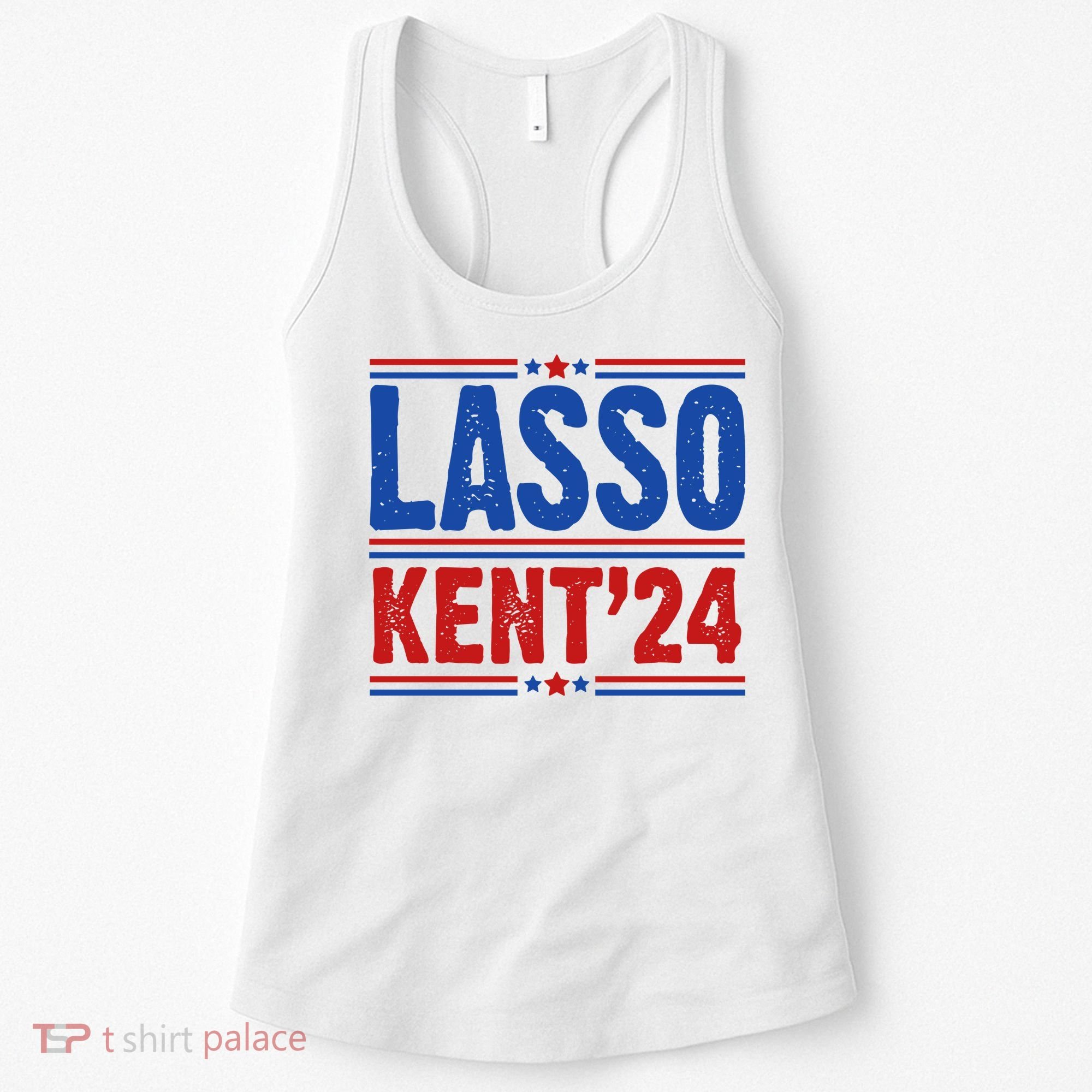 Lasso Kent 2024 Distressed Politcal Women's Tank Top