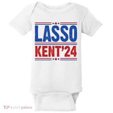 Lasso Kent 2024 Distressed Politcal Baby Bodysuit