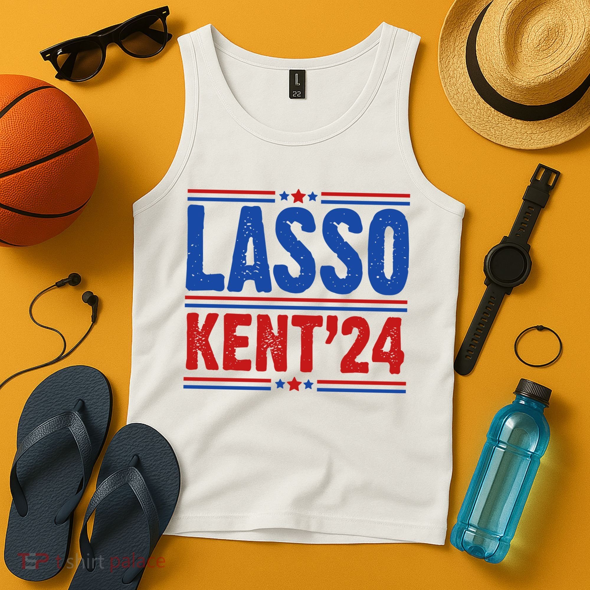 Lasso Kent 2024 Distressed Politcal Tank Top