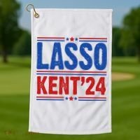 Lasso Kent 2024 Distressed Politcal Golf Towel thumb 1