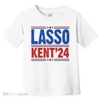 Lasso Kent 2024 Distressed Politcal Toddler T-Shirt thumb 0