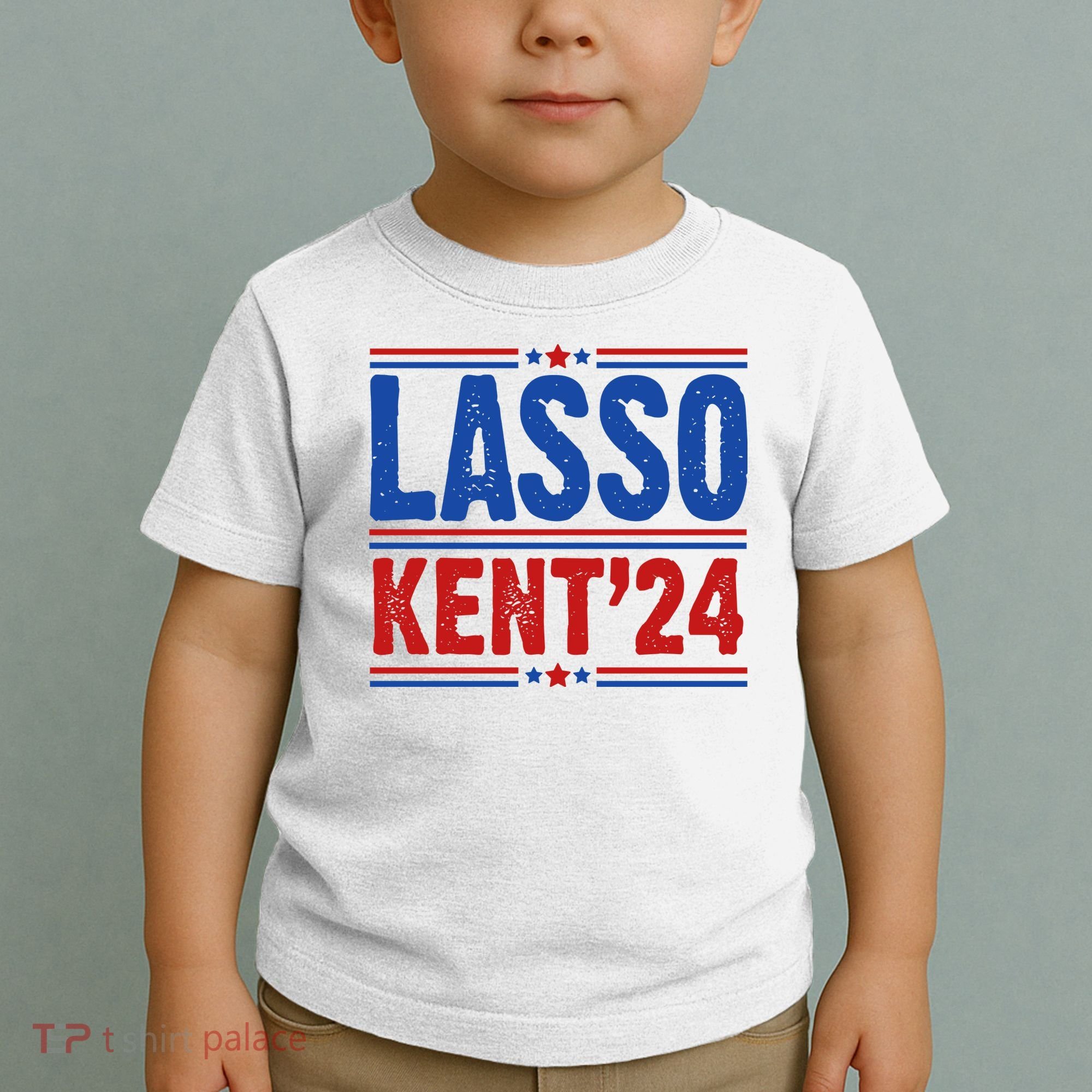 Lasso Kent 2024 Distressed Politcal Toddler T-Shirt