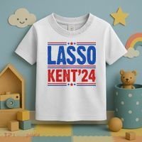 Lasso Kent 2024 Distressed Politcal Toddler T-Shirt thumb 3