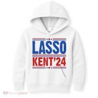 Lasso Kent 2024 Distressed Politcal Kids Hoodie thumb 0