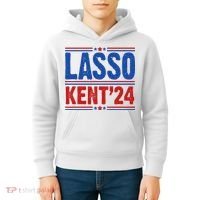 Lasso Kent 2024 Distressed Politcal Kids Hoodie thumb 4