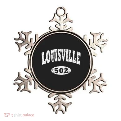 Louisville Kentucky Area Code 502 Ornament