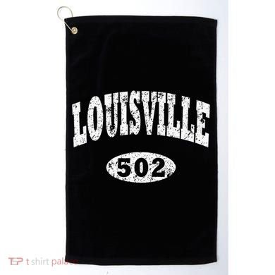 Louisville Kentucky Area Code 502 Golf Towel