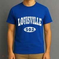 Louisville Kentucky Area Code 502 T-Shirt thumb 3