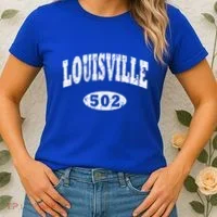 Louisville Kentucky Area Code 502 Women's T-Shirt thumb 2