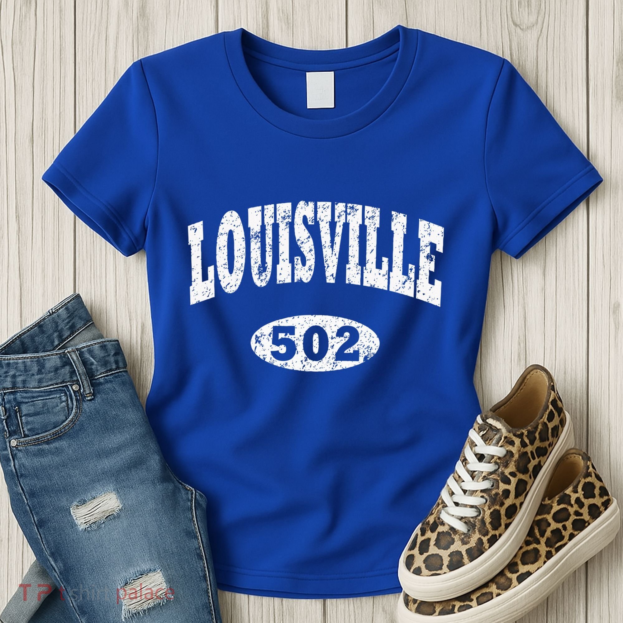 Louisville Kentucky Area Code 502 Women's T-Shirt