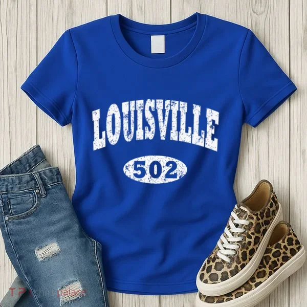 Louisville Kentucky Area Code 502 Women's T-Shirt