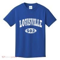 Louisville Kentucky Area Code 502 Kids T-Shirt thumb 0