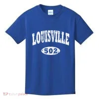Louisville Kentucky Area Code 502 Kids T-Shirt thumb 0