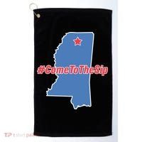 Come To The Sip Golf Towel thumb 0