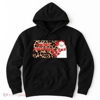 Leopard Kansas Christmas With Snowman Hoodie thumb 0