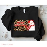 Leopard Kansas Christmas With Snowman Sweatshirt thumb 2