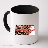 Leopard Kansas Christmas With Snowman Coffee Mug thumb 0