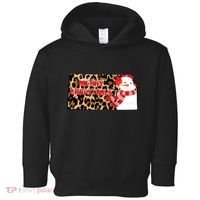 Leopard Kansas Christmas With Snowman Toddler Hoodie thumb 0