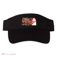 Leopard Kansas Christmas With Snowman Visor thumb 0