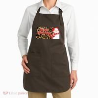 Leopard Kansas Christmas With Snowman Apron thumb 2