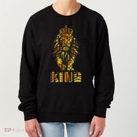 Lion Kente Cloth For King African Lover Women's Sweatshirt thumb 0