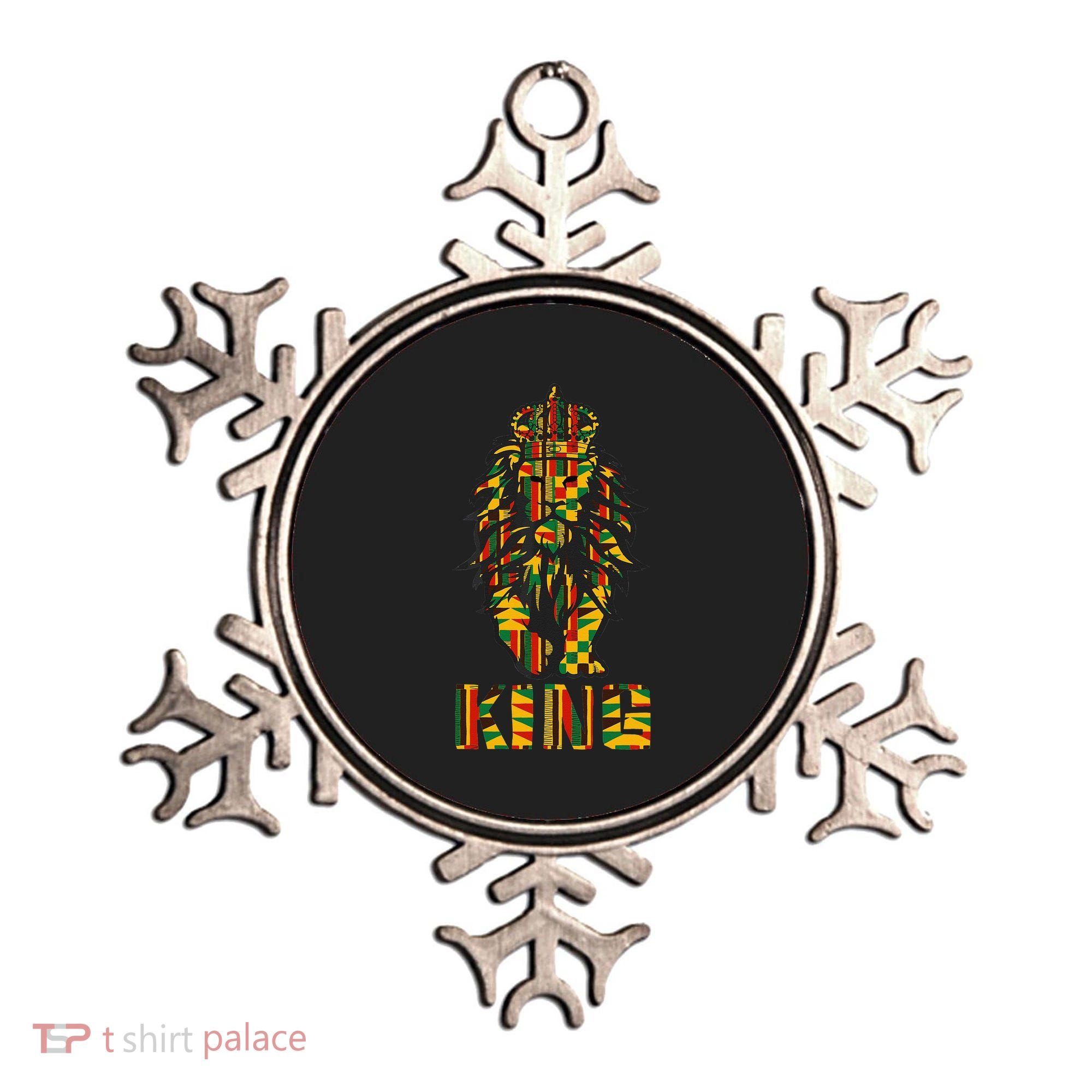 Lion Kente Cloth For King African Lover Ornament