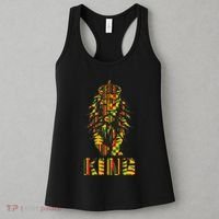 Lion Kente Cloth For King African Lover Women's Tank Top thumb 3