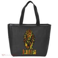 Lion Kente Cloth For King African Lover Tote Bag thumb 0