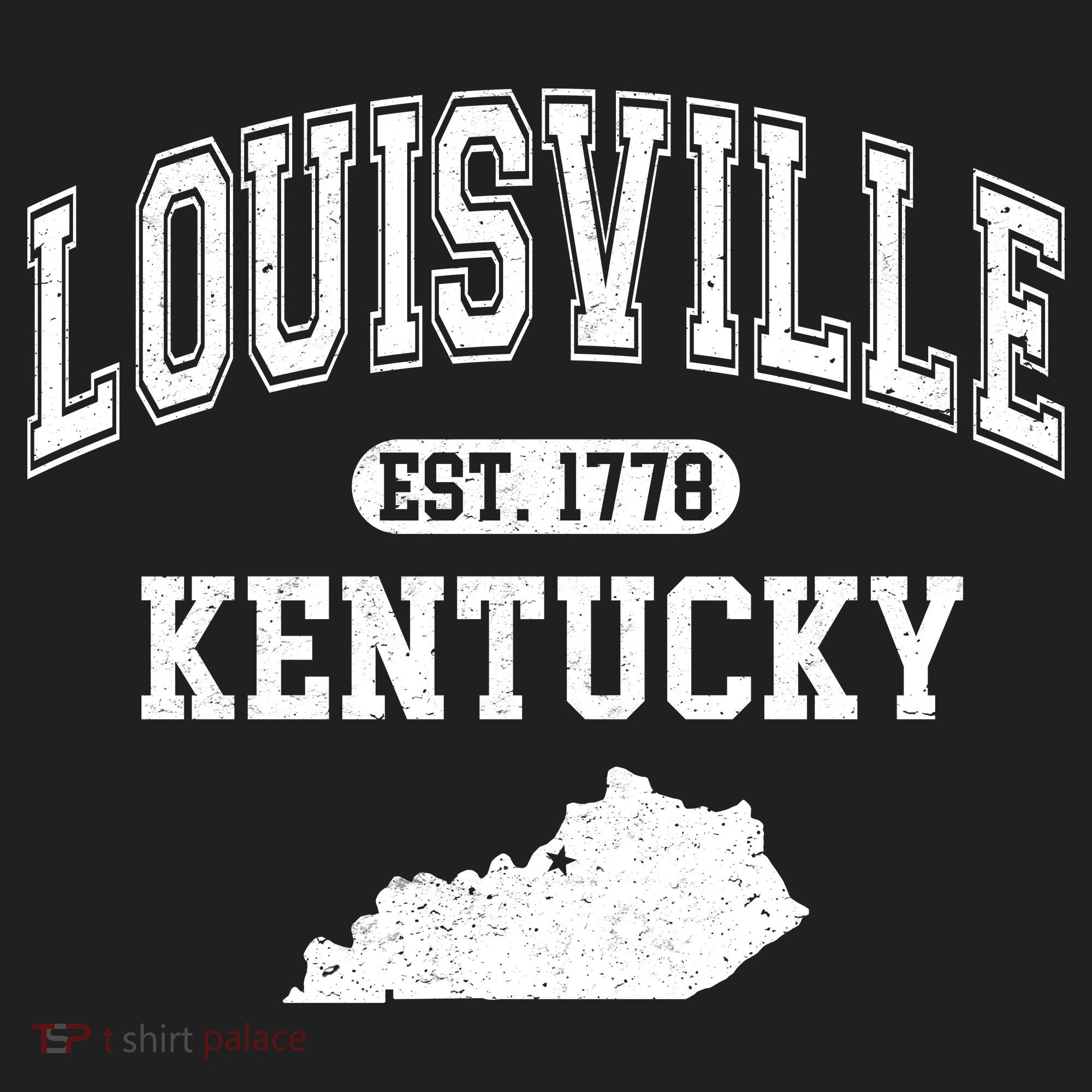 Louisville Kentucky Est 1778 Varsity Women's Sweatshirt