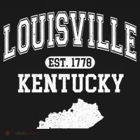 Louisville Kentucky Est 1778 Varsity Women's Hoodie thumb 2