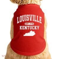 Louisville Kentucky Est 1778 Varsity Doggie Tank thumb 0