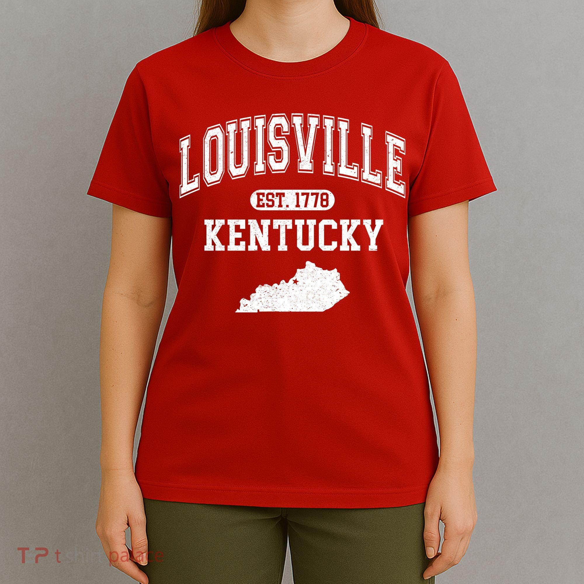 Louisville Kentucky Est 1778 Varsity T-Shirt