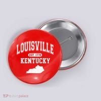 Louisville Kentucky Est 1778 Varsity Button thumb 0