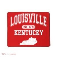 Louisville Kentucky Est 1778 Varsity Mousepad thumb 0
