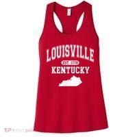 Louisville Kentucky Est 1778 Varsity Women's Tank Top thumb 0