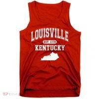 Louisville Kentucky Est 1778 Varsity Tank Top thumb 0