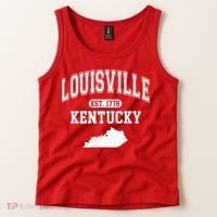 Louisville Kentucky Est 1778 Varsity Tank Top thumb 2