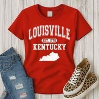 Louisville Kentucky Est 1778 Varsity Women's T-Shirt thumb 3