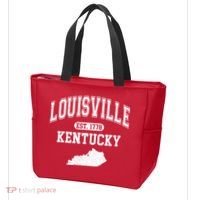 Louisville Kentucky Est 1778 Varsity Tote Bag thumb 3
