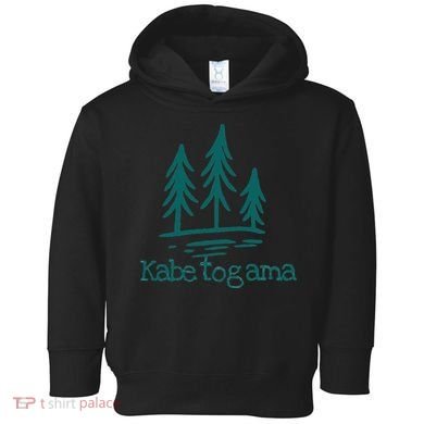 Lake Kabetogama Forest Rustic Camping Woods Trees Campground Toddler Hoodie