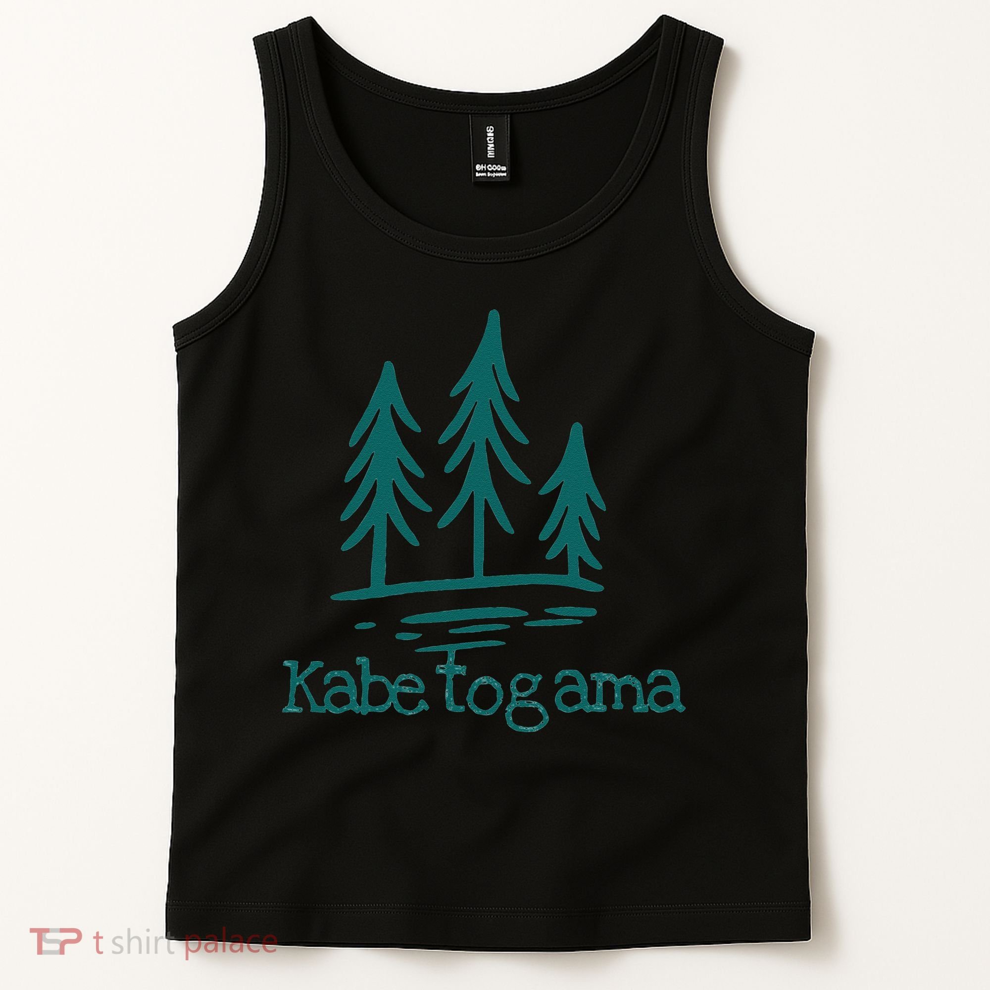 Lake Kabetogama Forest Rustic Camping Woods Trees Campground Tank Top
