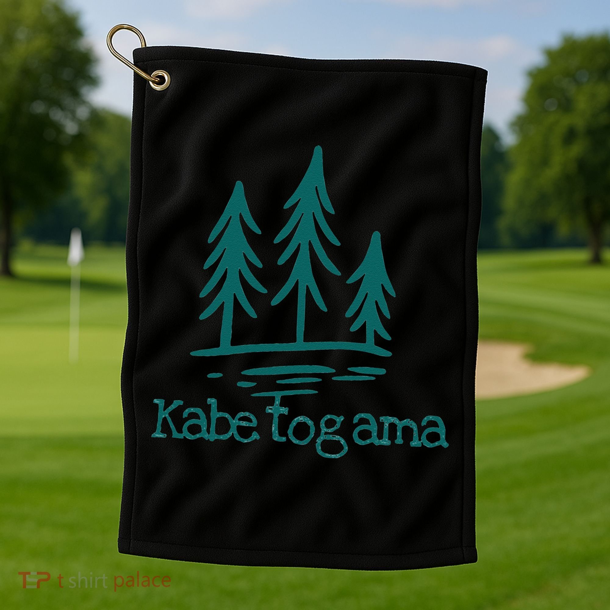 Lake Kabetogama Forest Rustic Camping Woods Trees Campground Golf Towel