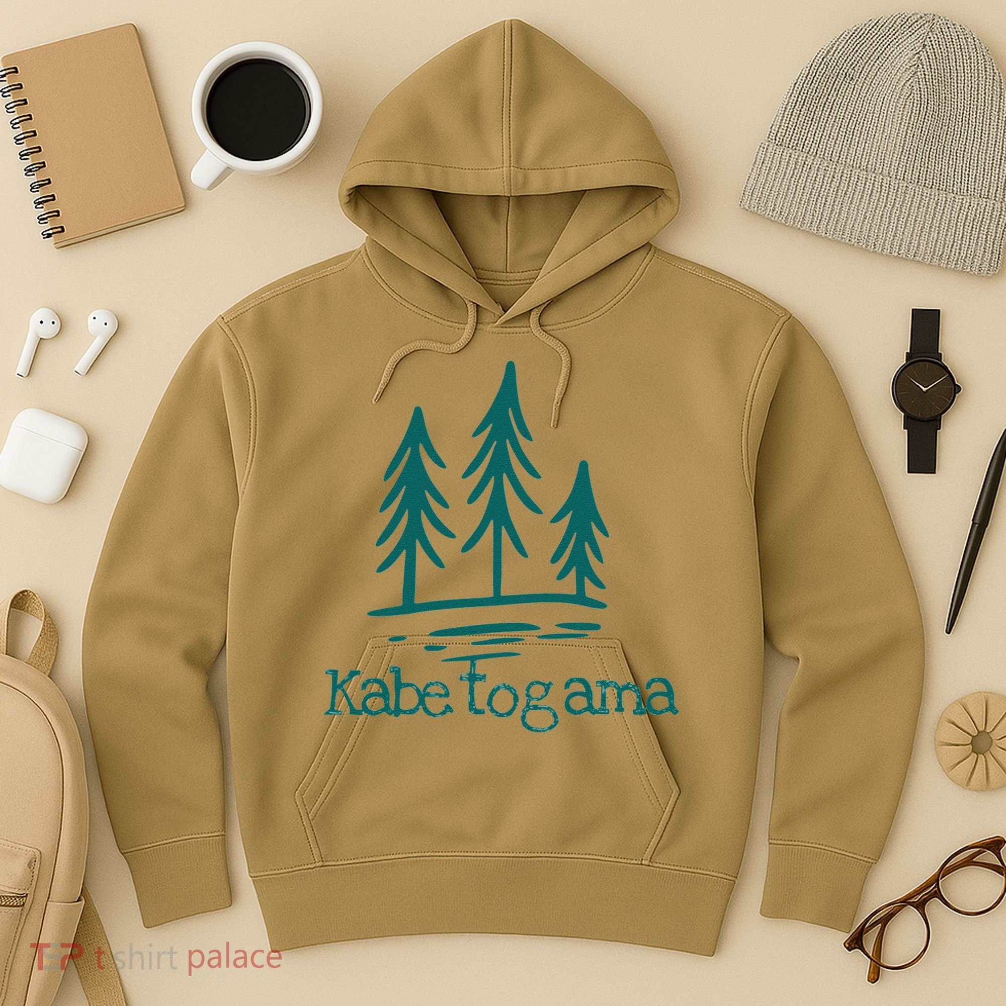 Lake Kabetogama Forest Rustic Camping Woods Trees Campground Hoodie