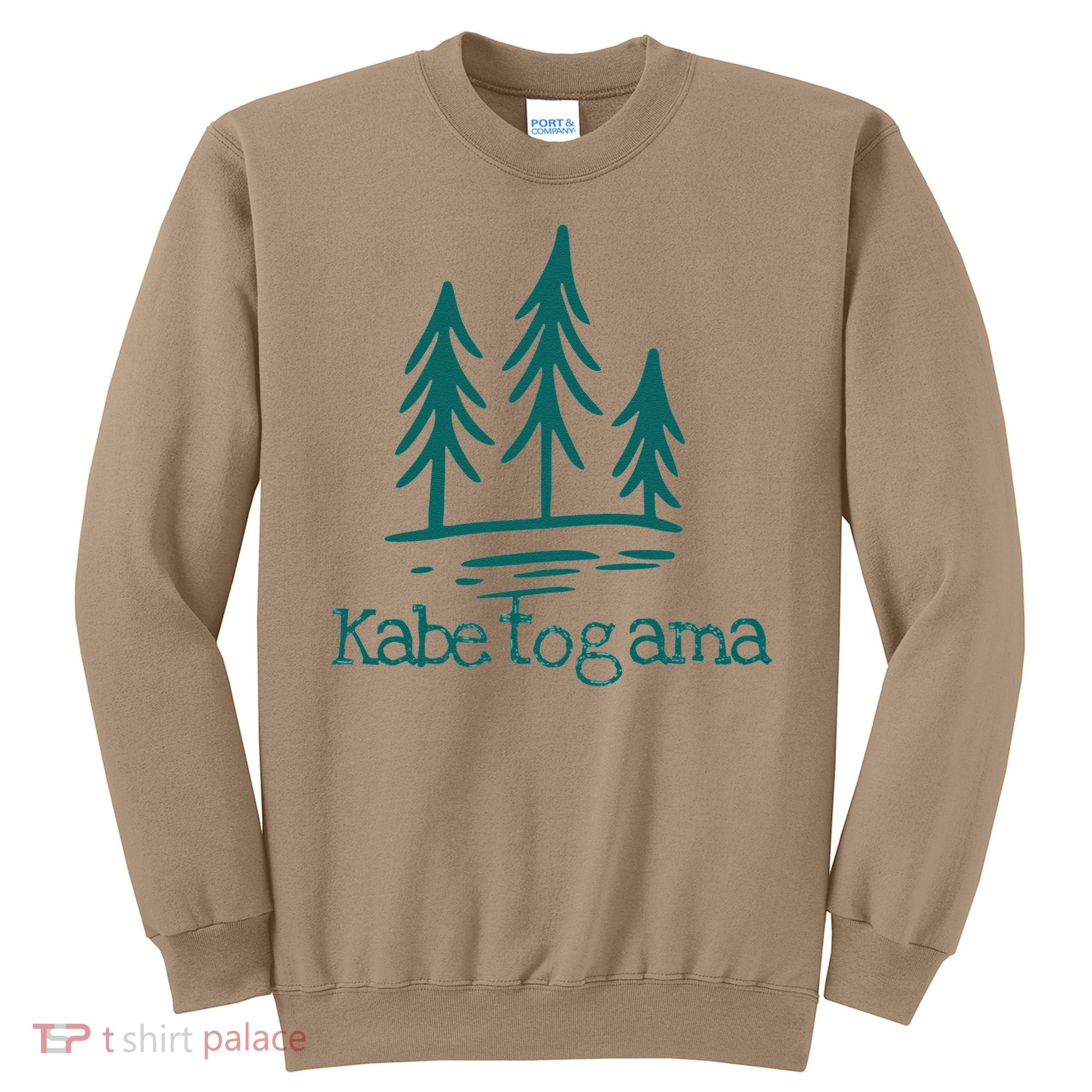 Lake Kabetogama Forest Rustic Camping Woods Trees Campground Sweatshirt