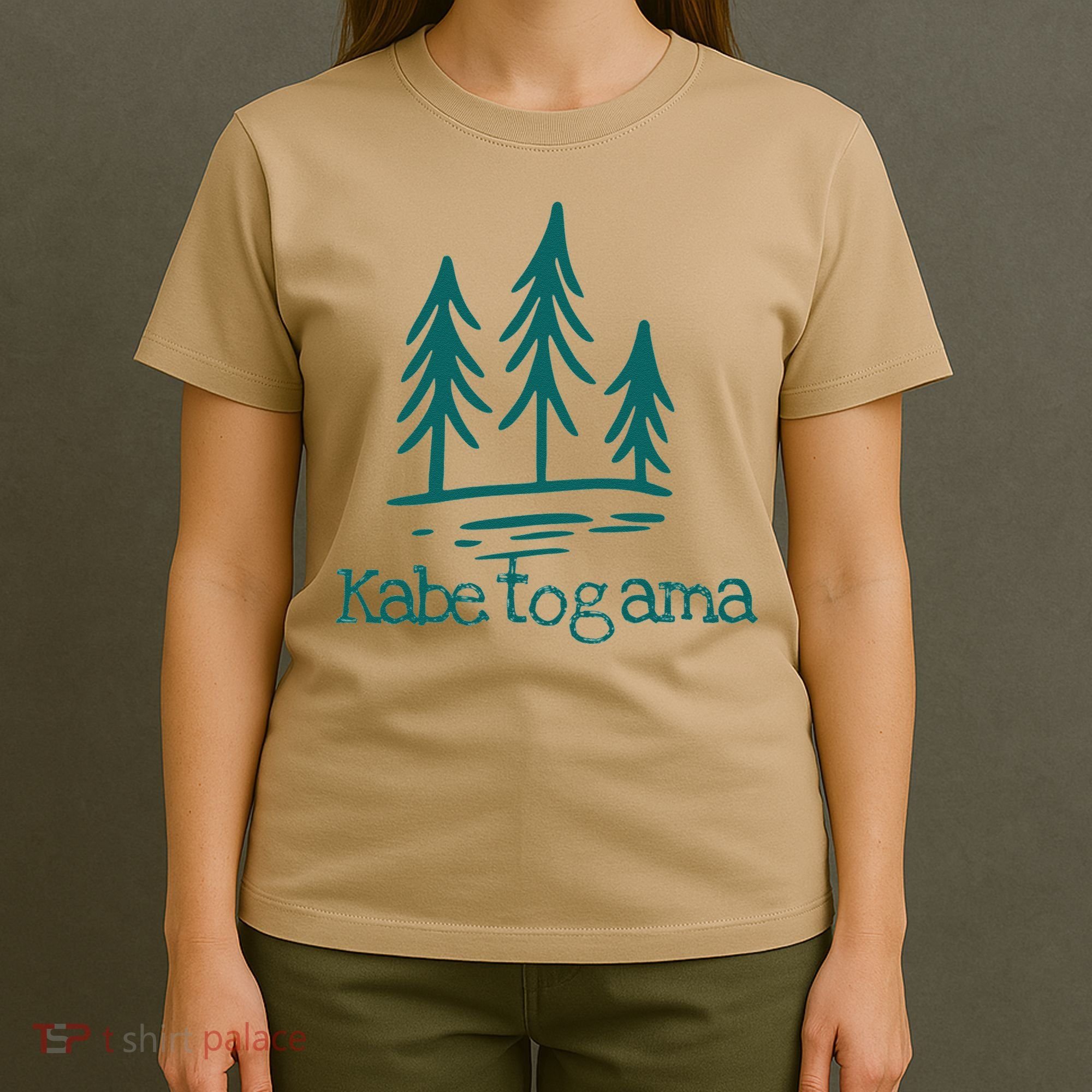 Lake Kabetogama Forest Rustic Camping Woods Trees Campground T-Shirt