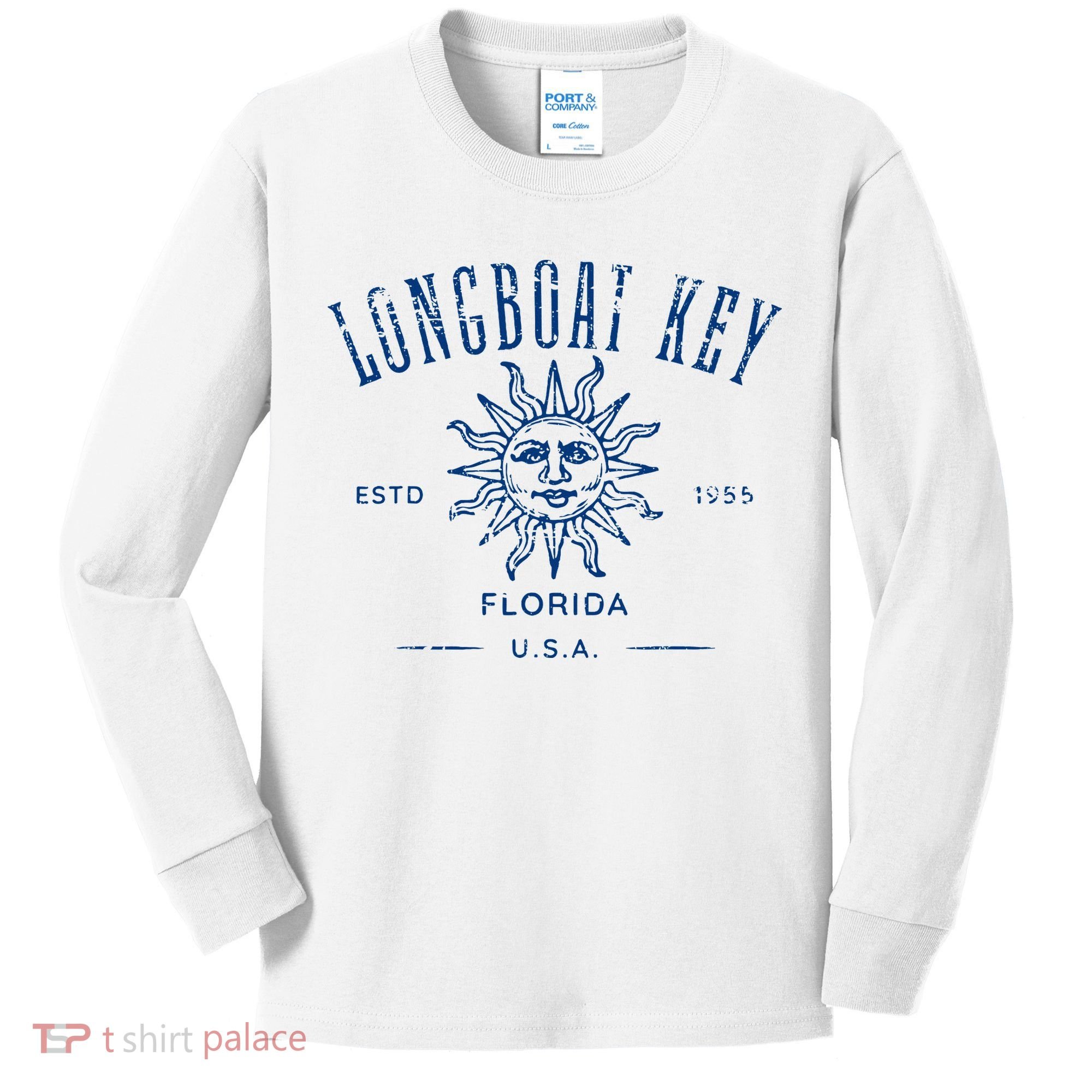 Longboat Key Florida Kids Long Sleeve Shirt