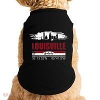Louisville Kentucky Gift Geographic Coordinates Doggie Tank thumb 0