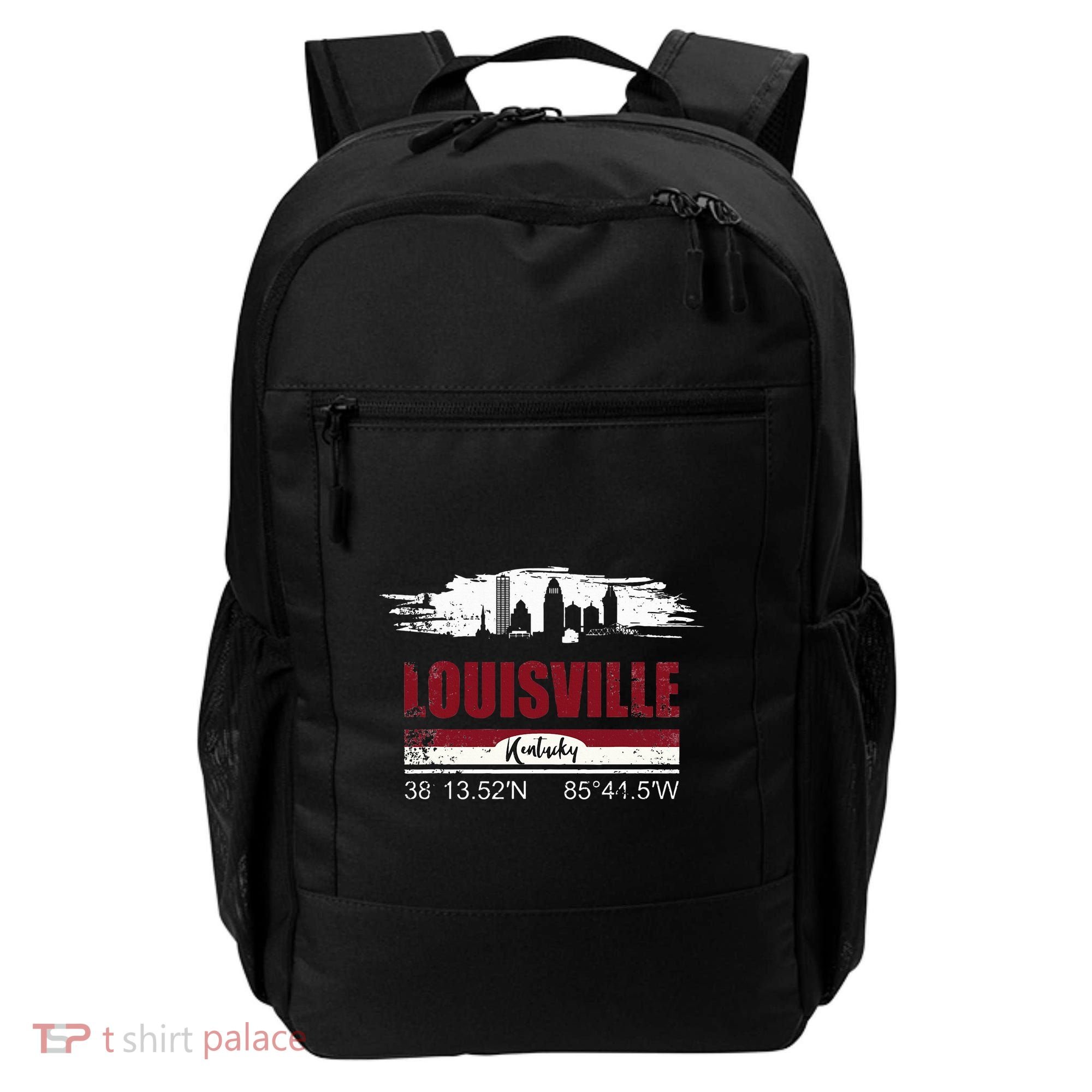 Louisville Kentucky Gift Geographic Coordinates Backpack