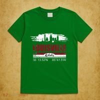 Louisville Kentucky Gift Geographic Coordinates T-Shirt thumb 5